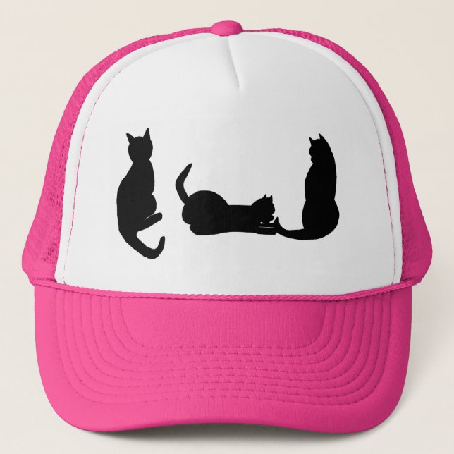 Casquette de Black Cat Trucker (Devant)