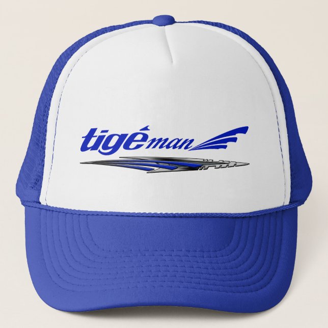 Casquette de bleu d'homme de Tige (Devant)