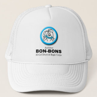 Casquette de bonbon dans le blanc avec le logo