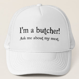 Casquette de boucher