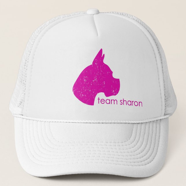 Casquette de boxeur de Sharon d'équipe (Devant)