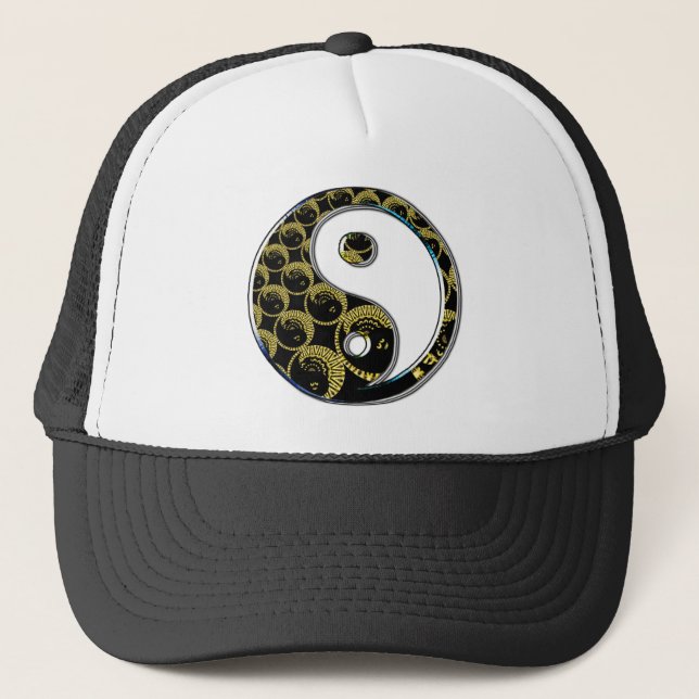 Casquette de bulles Yin Yang (Devant)