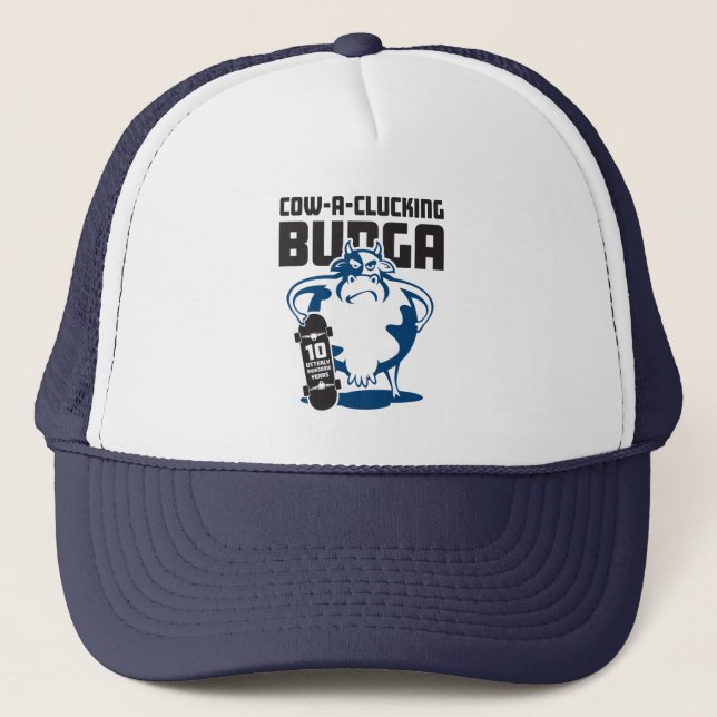 Casquette de Bunga de vache à clucking (Devant)