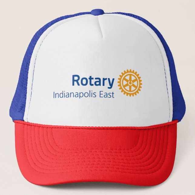 Casquette de camion du Rotary d'Indianapolis-Est (Devant)