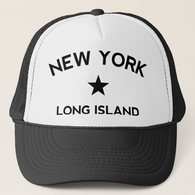 Casquette de camion Long Island New York (Devant)