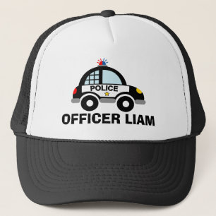 Casquette de camionnette de patrouille de police p
