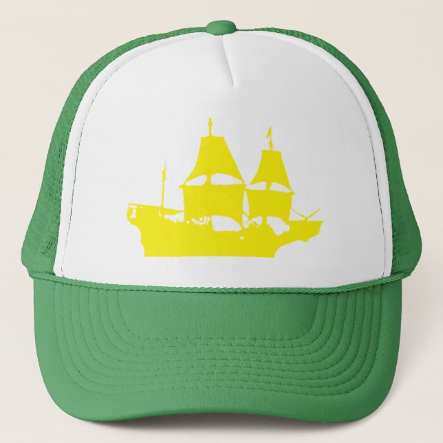 Casquette de camionnettes jaunes Mayflower (choisi (Devant)