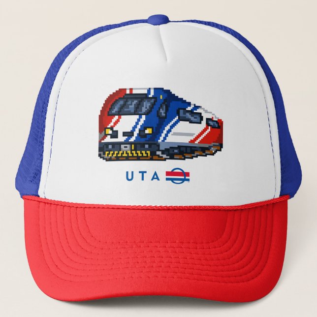 Casquette de camionneur 8 bits FrontRunner (Devant)
