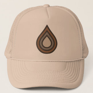 Casquette de camionneur à artwork en couches
