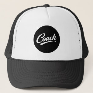 Casquette de camionneur à écriture Coach Style Cad