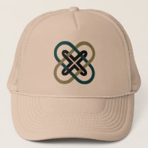 Casquette de camionneur à entrelacs X