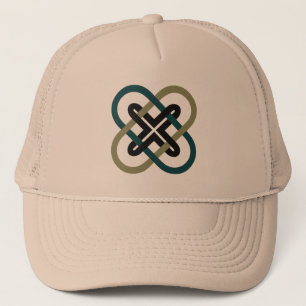 Casquette de camionneur à entrelacs X