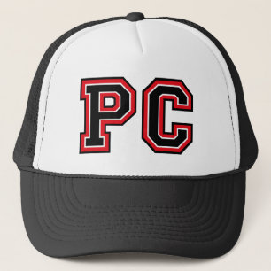 Casquette de camionneur à monogramme « PC »