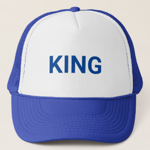 Casquette de camionneur à texte personnalisé Hat K