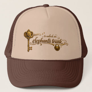 Casquette de camionneur à trompe d'éléphant