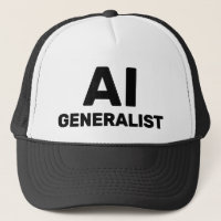 Casquette de camionneur AI Generalist™