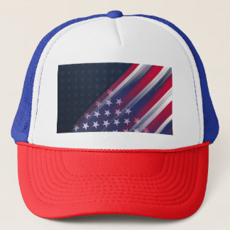 Casquette de camionneur American Spirit – Rouge, B
