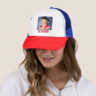 Casquette de camionneur Americana de George Washin
