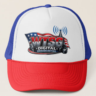 Casquette de camionneur avec logo de WTSG Digital