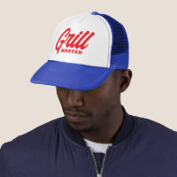 Casquette de camionneur BBQ GrillMaster pour chef