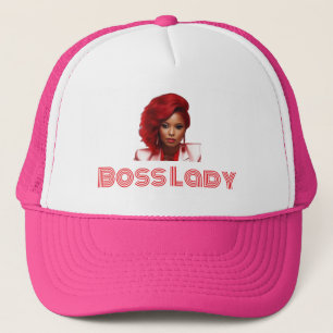 Casquette de camionneur Boss Lady