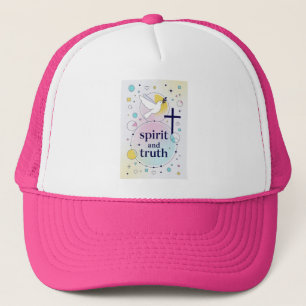 Casquette de camionneur chrétien pour femmes Espri