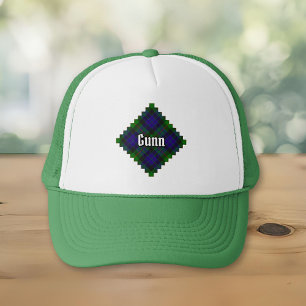 Casquette de camionneur Clan Gunn Tartan