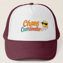 Casquette de camionneur Coordinatrice de chaos – C