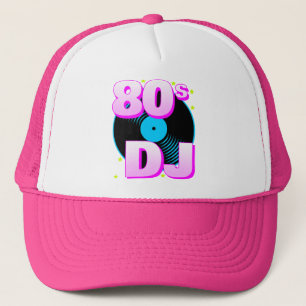 Casquette de camionneur Corey Tiger 80s Rétro DJ a