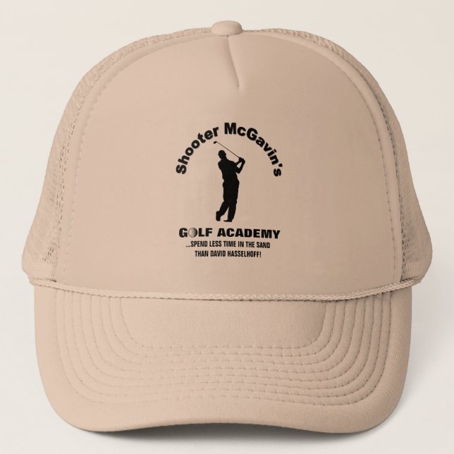 Casquette de camionneur d'académie du golf de (Devant)