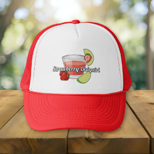 Casquette de camionneur Daiquiri à la fraise
