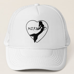 Casquette de camionneur d'amour de sirène de