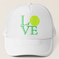Casquette de camionneur d'amour de tennis