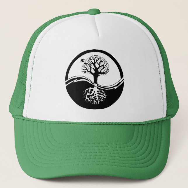 casquette de camionneur d'arbre (Devant)