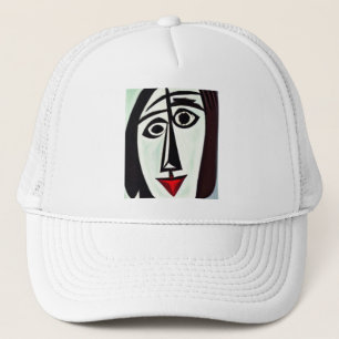 Casquette de camionneur d'art abstrait