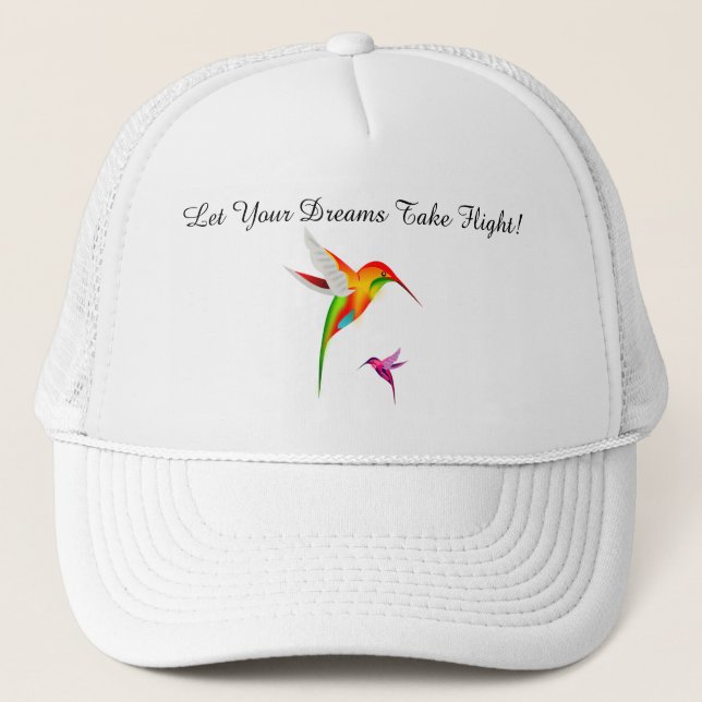 Casquette de camionneur d'asile de colibri (Devant)