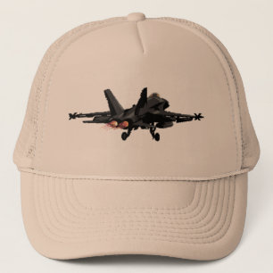 Casquette de camionneur d'avion de chasse du