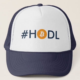 Casquette de camionneur de Bitcoin de #HODL
