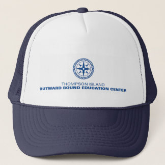Casquette de camionneur de bleu marine d'île de