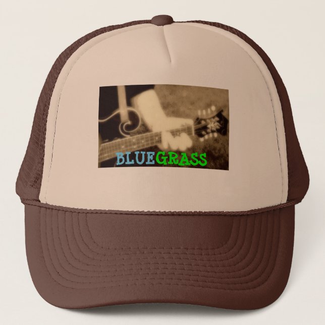Casquette de camionneur de "BLUEGRASS" - (Devant)