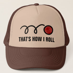 Casquette de camionneur de boule de Bocce pour les
