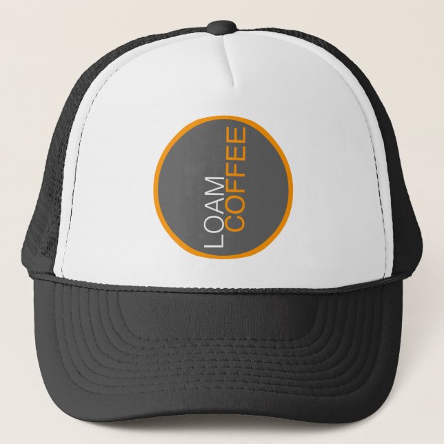 Casquette de camionneur de café de terre grasse - (Devant)