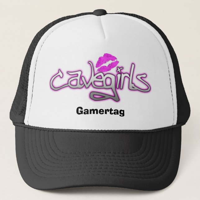 Casquette de camionneur de Cavegirl (Devant)