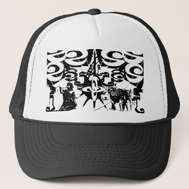 Casquette de camionneur de conception d'héritage (Devant)
