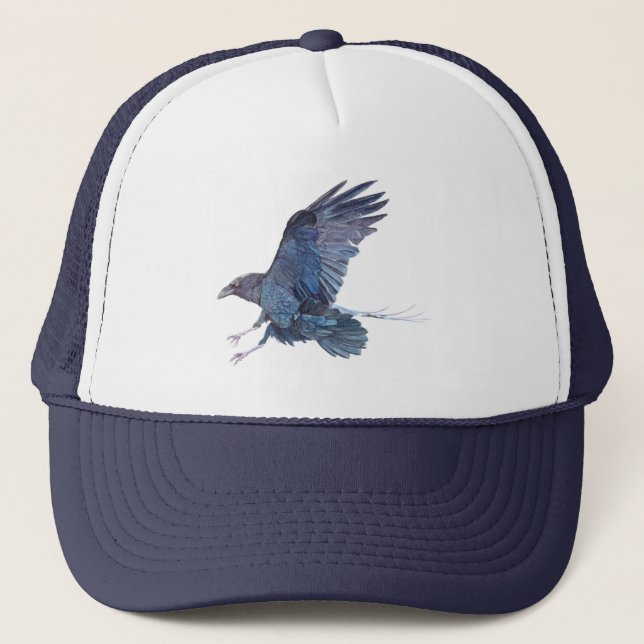 Casquette de camionneur de corneille (Devant)