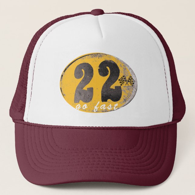 Casquette de camionneur de coureur de café de Joe (Devant)