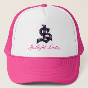 Casquette de camionneur de dames de projecteur