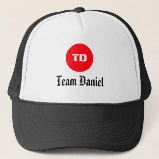 Casquette de camionneur de Daniel d'équipe