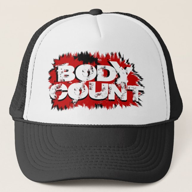 Casquette de camionneur de DÉCOMPTE DU NOMBRE DE (Devant)