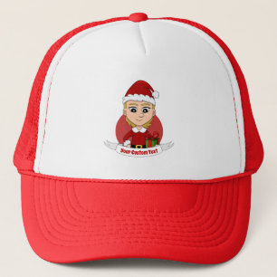 Casquette de camionneur de dessin animé de fille d